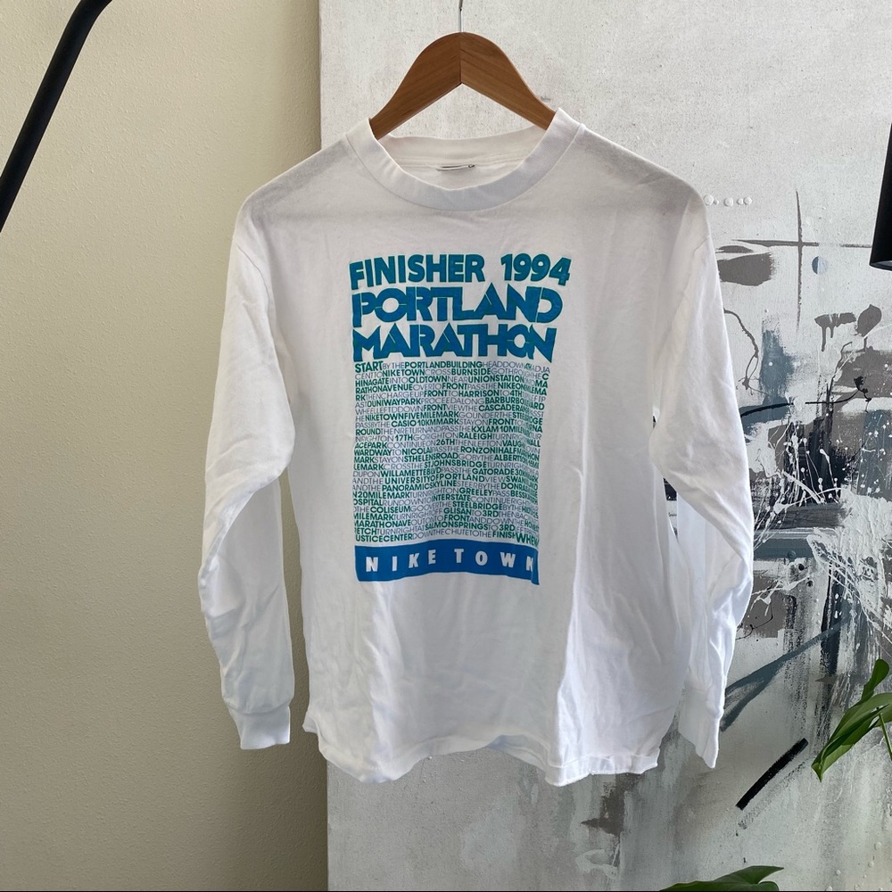 Vintage Portland Marathon 1994 Long Sleeve
